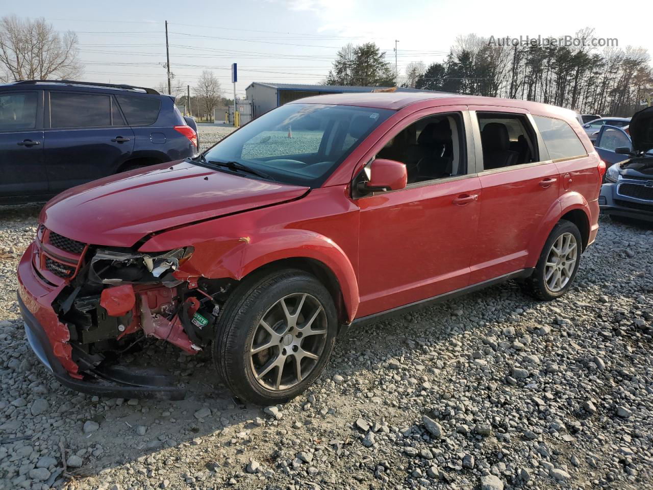 2017 Dodge Journey Gt Red vin: 3C4PDDEG8HT502639