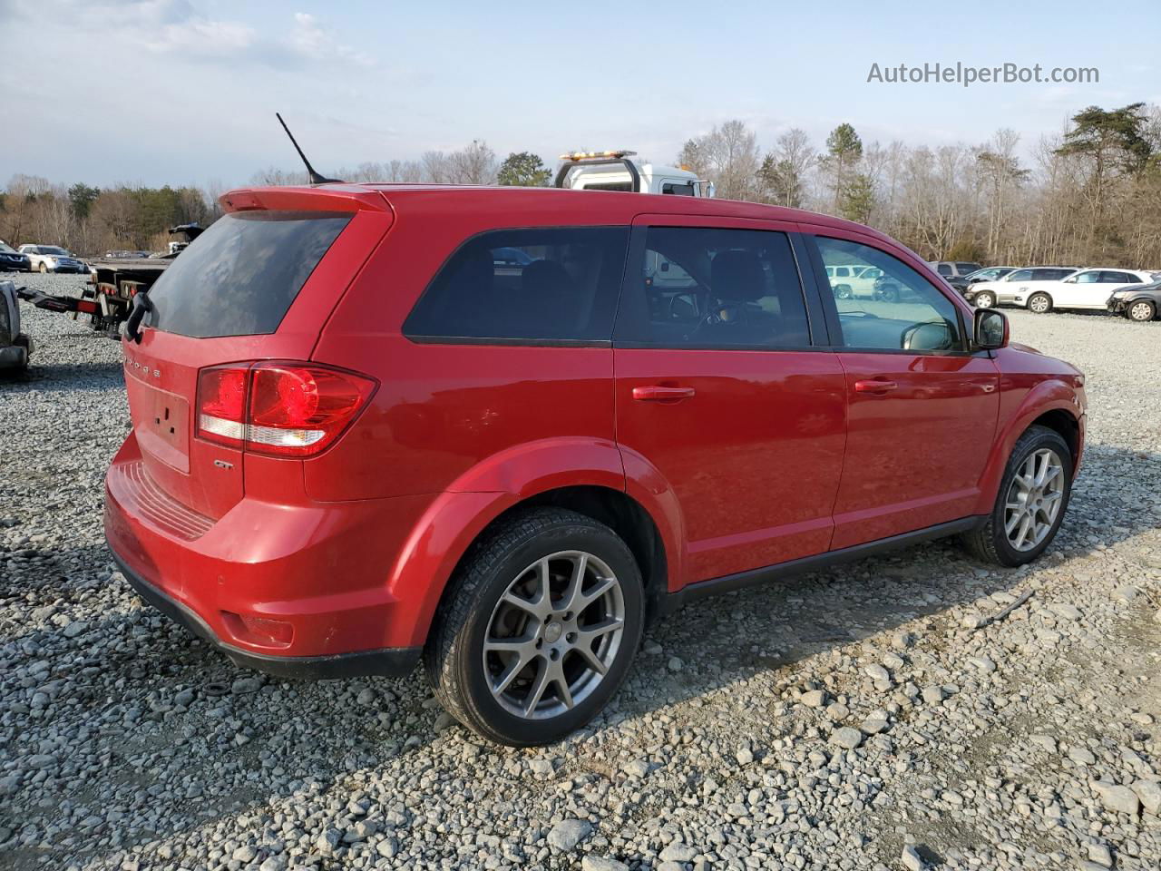 2017 Dodge Journey Gt Red vin: 3C4PDDEG8HT502639