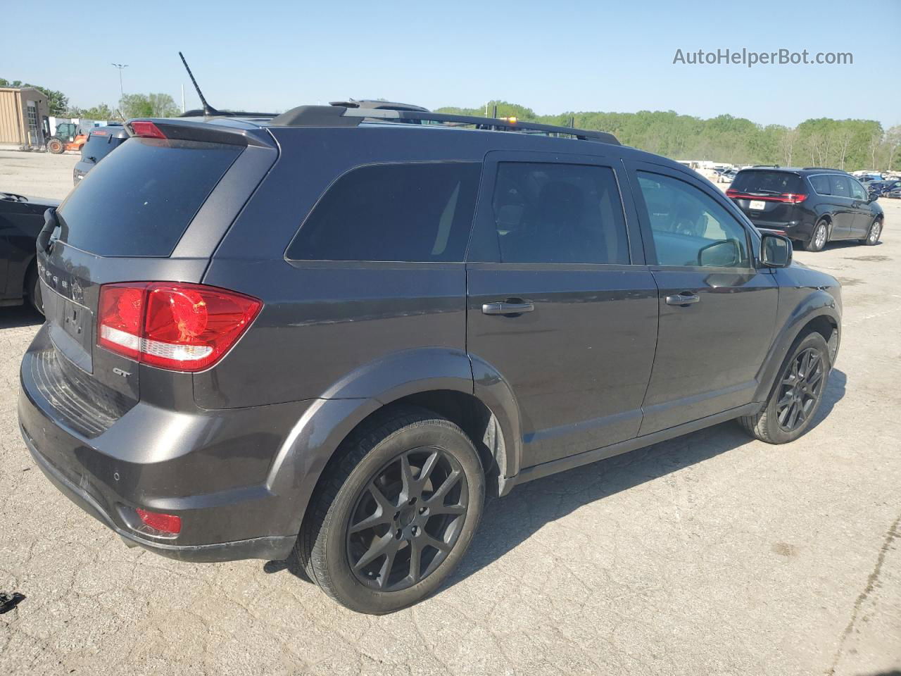 2017 Dodge Journey Gt Charcoal vin: 3C4PDDEG8HT583531