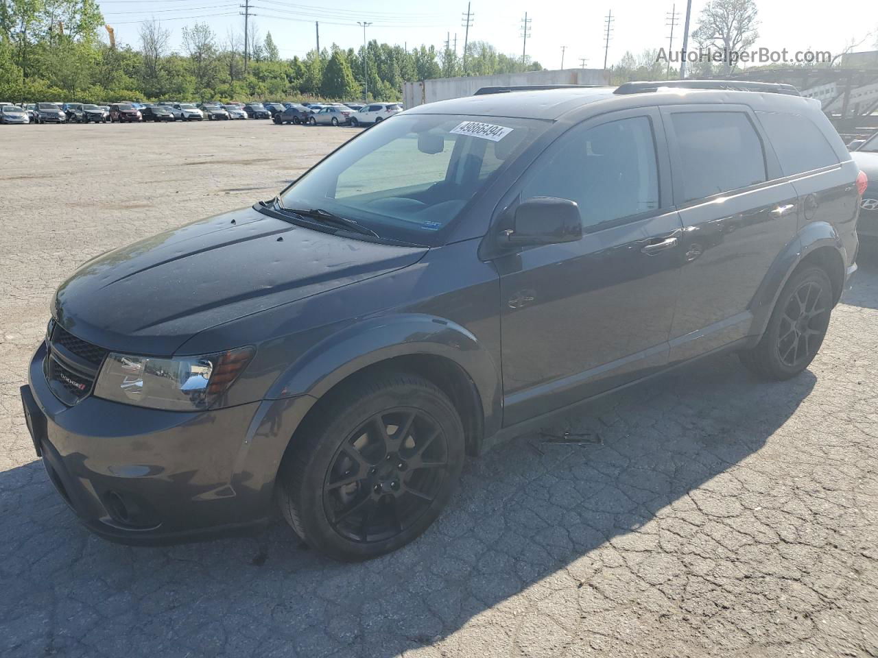 2017 Dodge Journey Gt Charcoal vin: 3C4PDDEG8HT583531