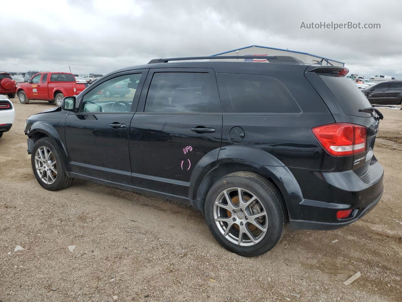 2015 Dodge Journey R/t Черный vin: 3C4PDDEG9FT612032