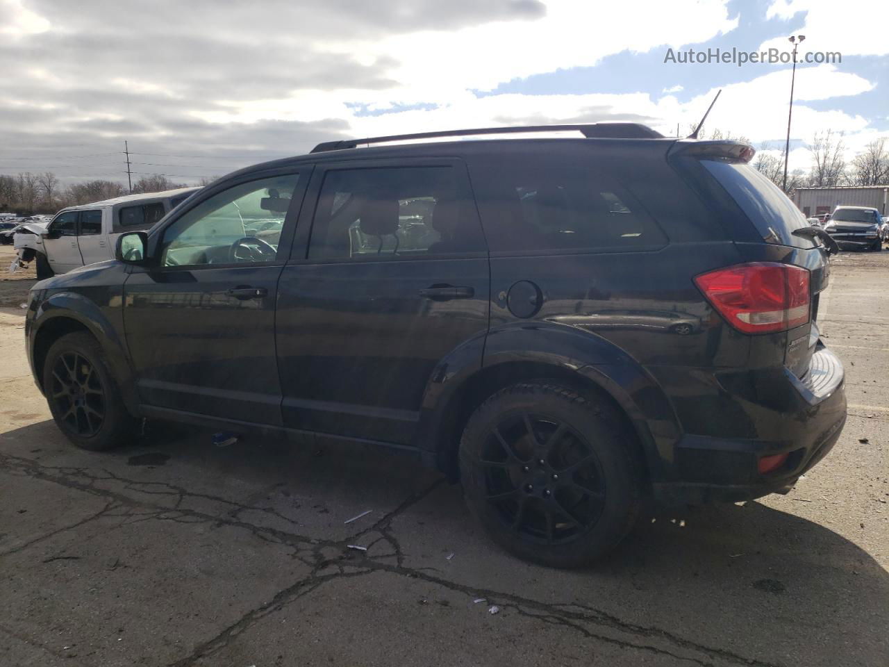 2017 Dodge Journey Gt Черный vin: 3C4PDDEG9HT585689