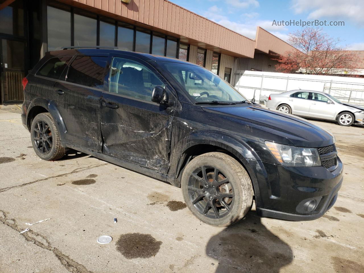 2017 Dodge Journey Gt Черный vin: 3C4PDDEG9HT585689