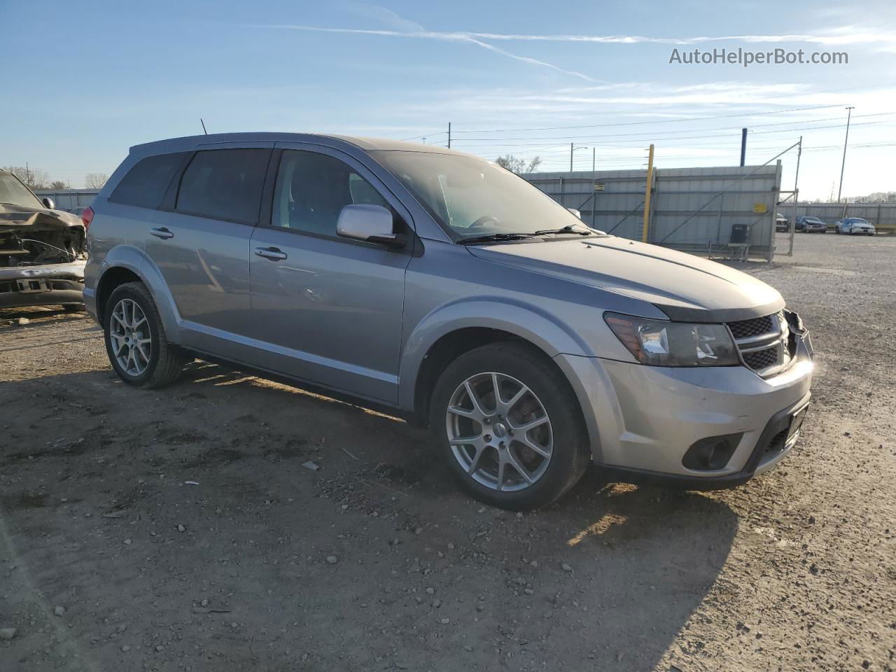 2017 Dodge Journey Gt Gray vin: 3C4PDDEG9HT596174