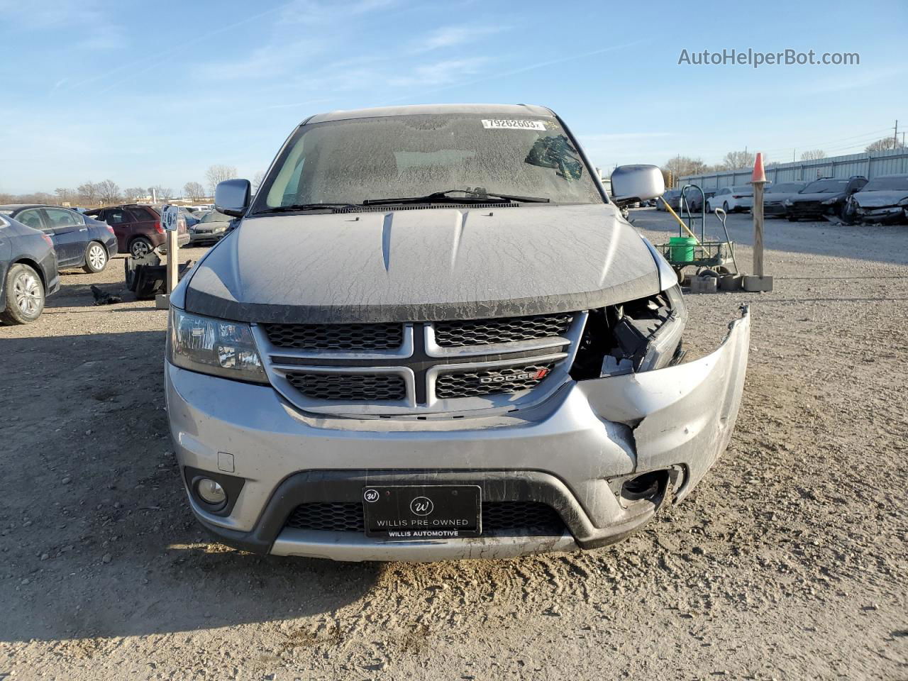 2017 Dodge Journey Gt Gray vin: 3C4PDDEG9HT596174