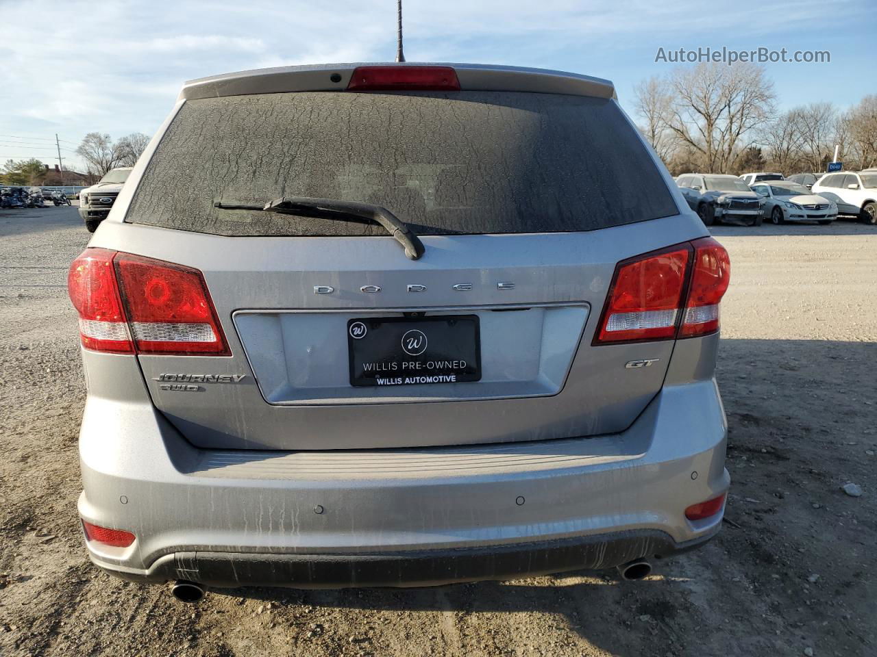 2017 Dodge Journey Gt Gray vin: 3C4PDDEG9HT596174