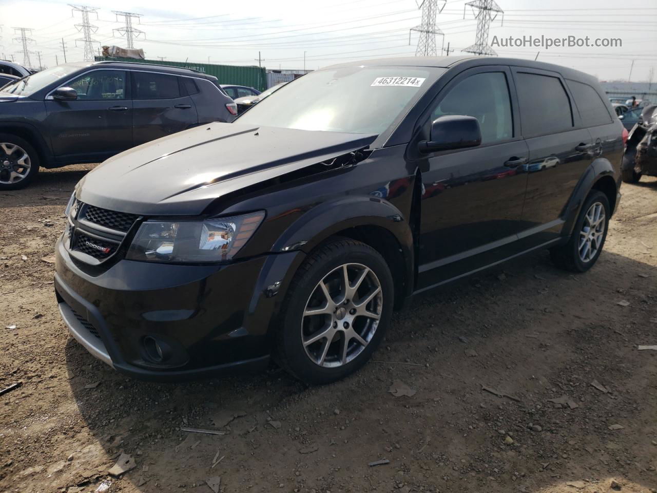 2014 Dodge Journey R/t Black vin: 3C4PDDEGXET304432