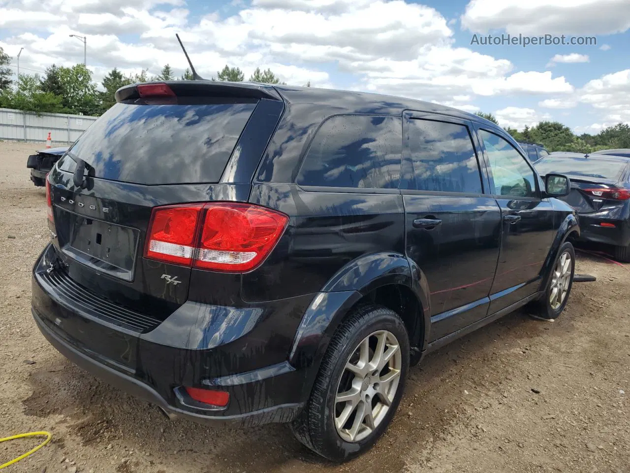 2015 Dodge Journey R/t Black vin: 3C4PDDEGXFT512327