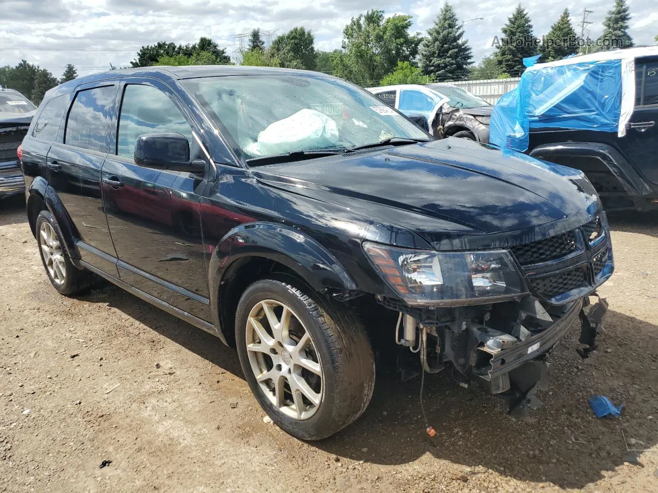 2015 Dodge Journey R/t Black vin: 3C4PDDEGXFT512327