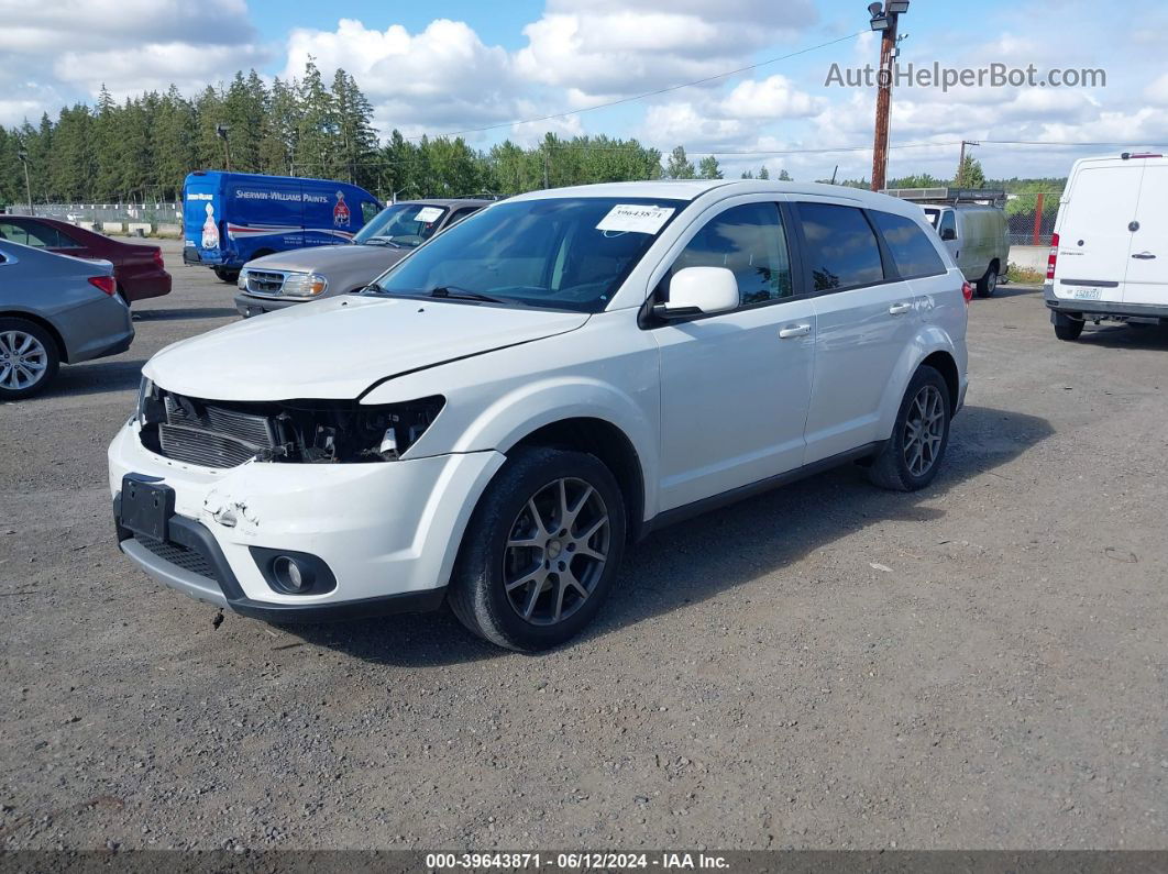 2016 Dodge Journey R/t White vin: 3C4PDDEGXGT173473