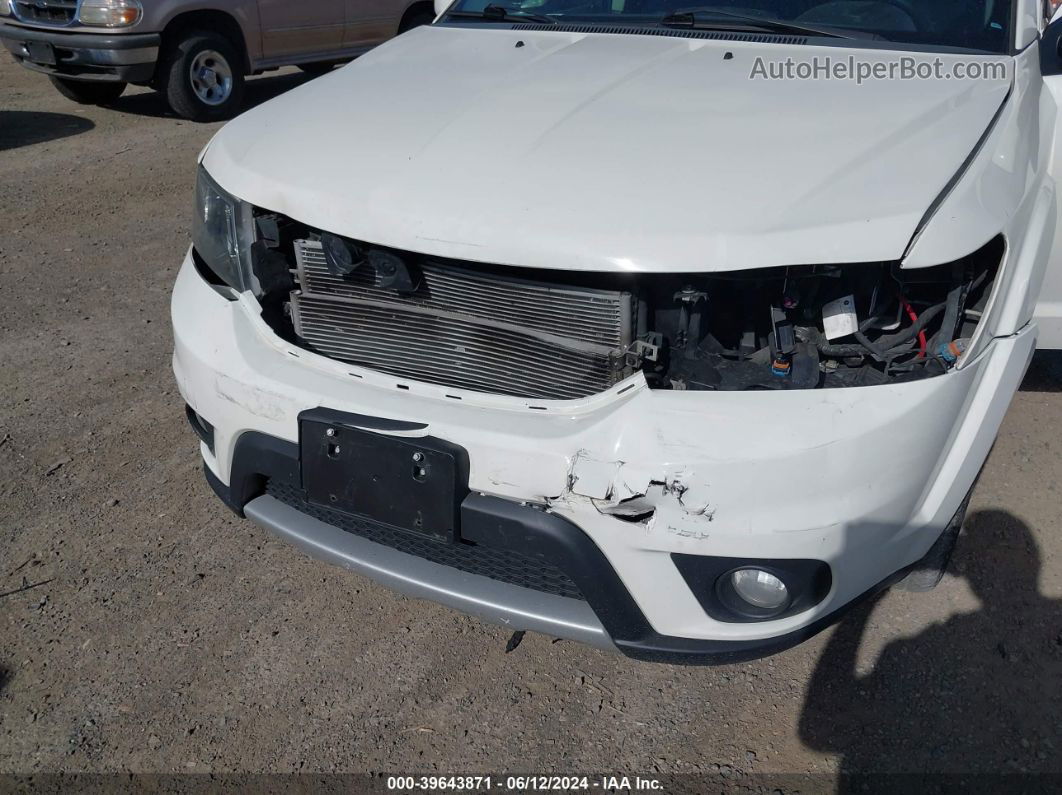 2016 Dodge Journey R/t White vin: 3C4PDDEGXGT173473