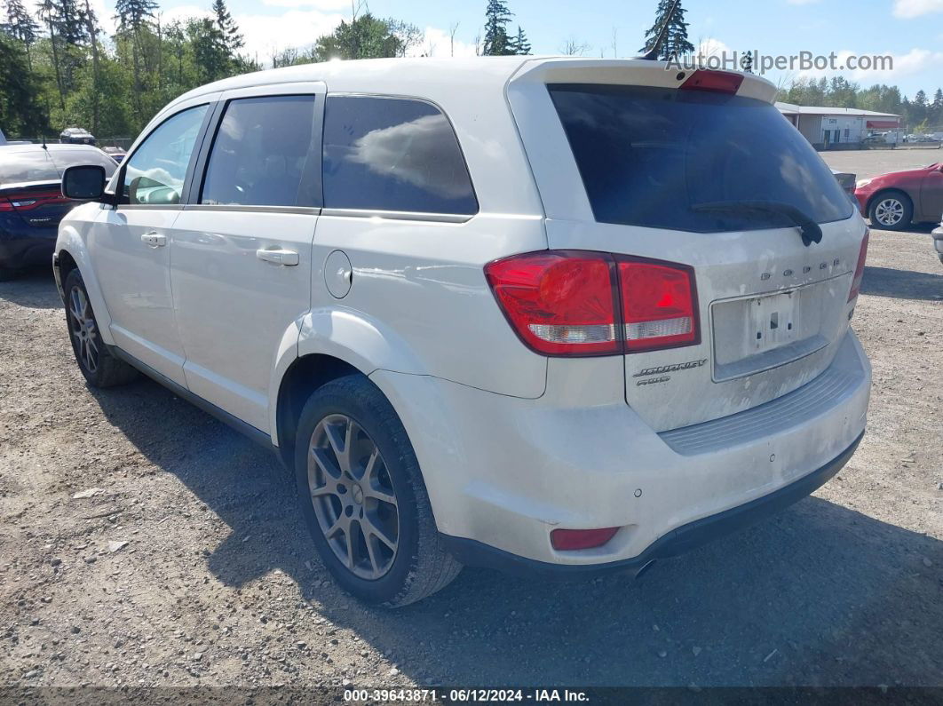 2016 Dodge Journey R/t White vin: 3C4PDDEGXGT173473