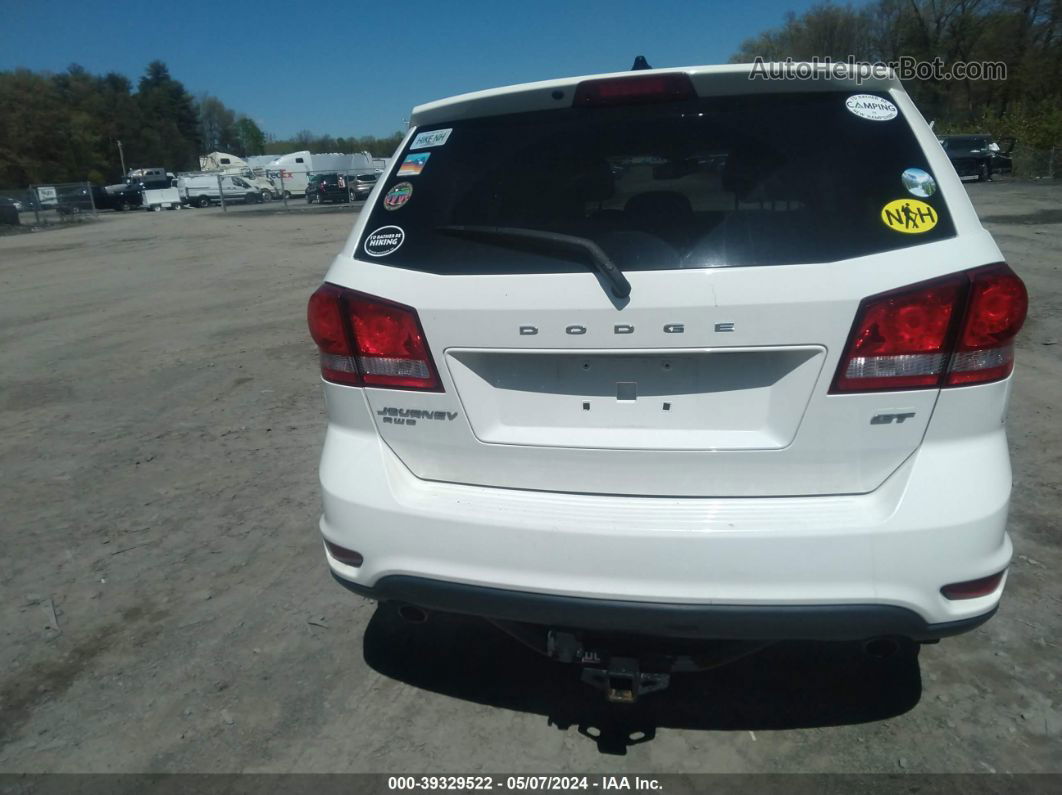 2017 Dodge Journey Gt Awd White vin: 3C4PDDEGXHT505476