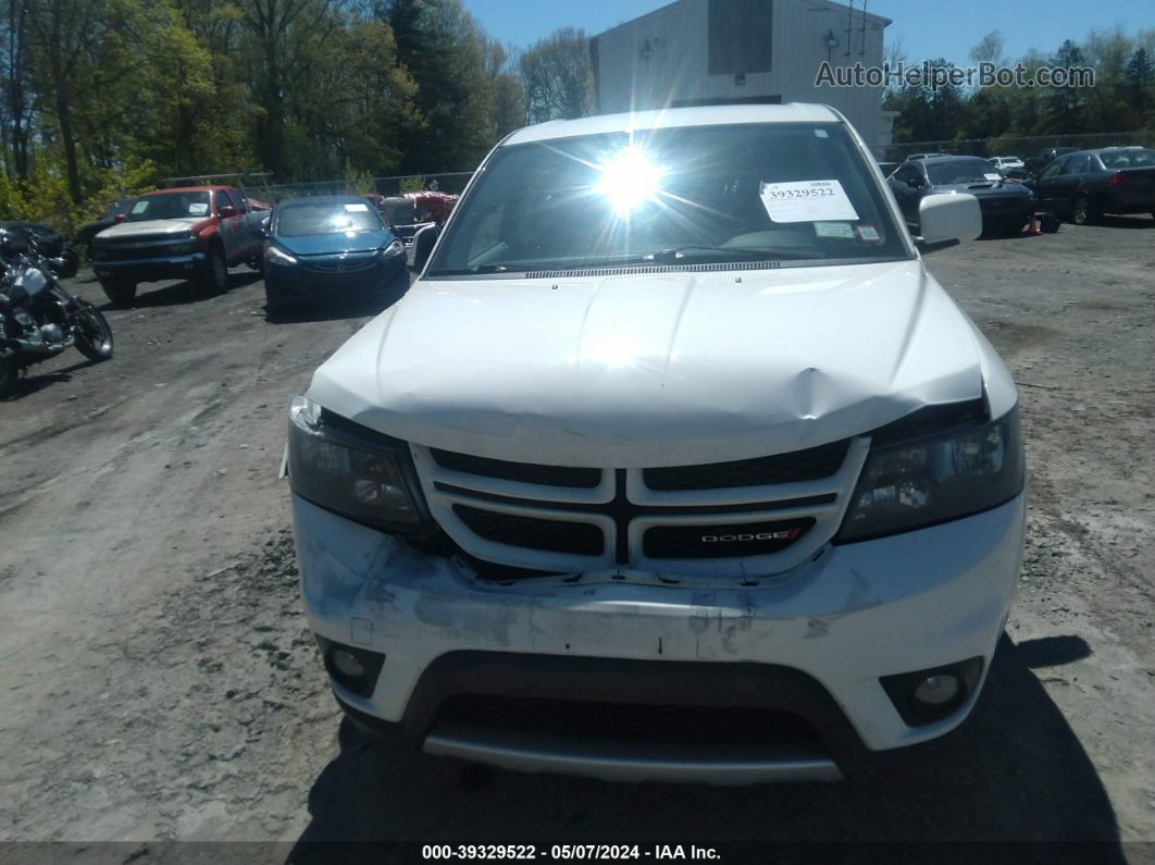 2017 Dodge Journey Gt Awd White vin: 3C4PDDEGXHT505476