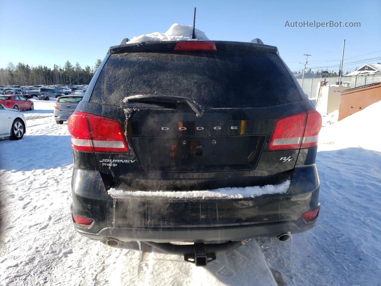 2016 Dodge Journey R/t Black vin: 3C4PDDFG0GT210674