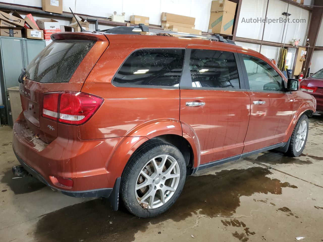 2014 Dodge Journey R/t Orange vin: 3C4PDDFG1ET158839