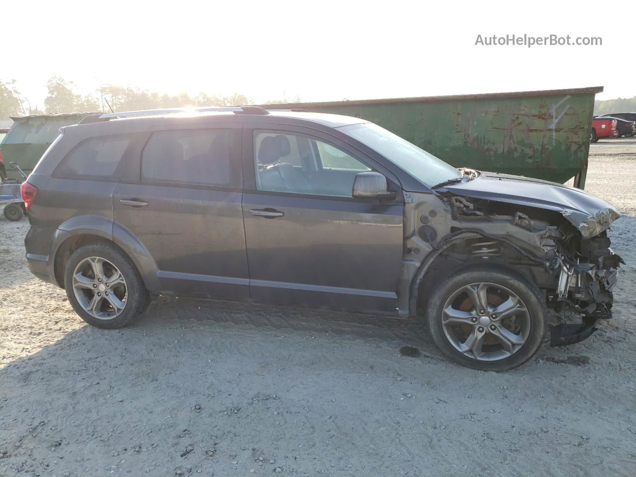 2017 Dodge Journey Crossroad Charcoal vin: 3C4PDDGG0HT583021