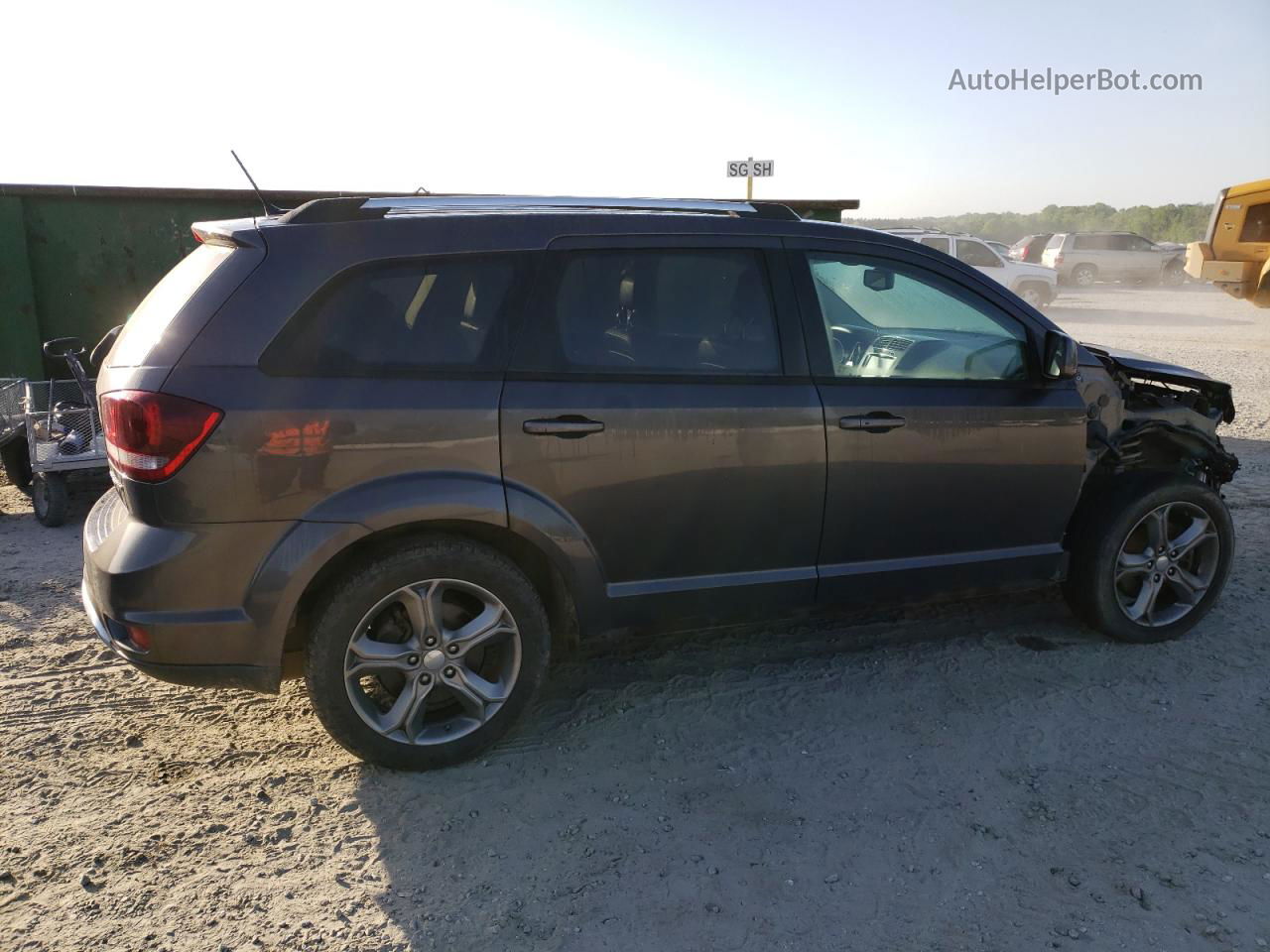 2017 Dodge Journey Crossroad Charcoal vin: 3C4PDDGG0HT583021