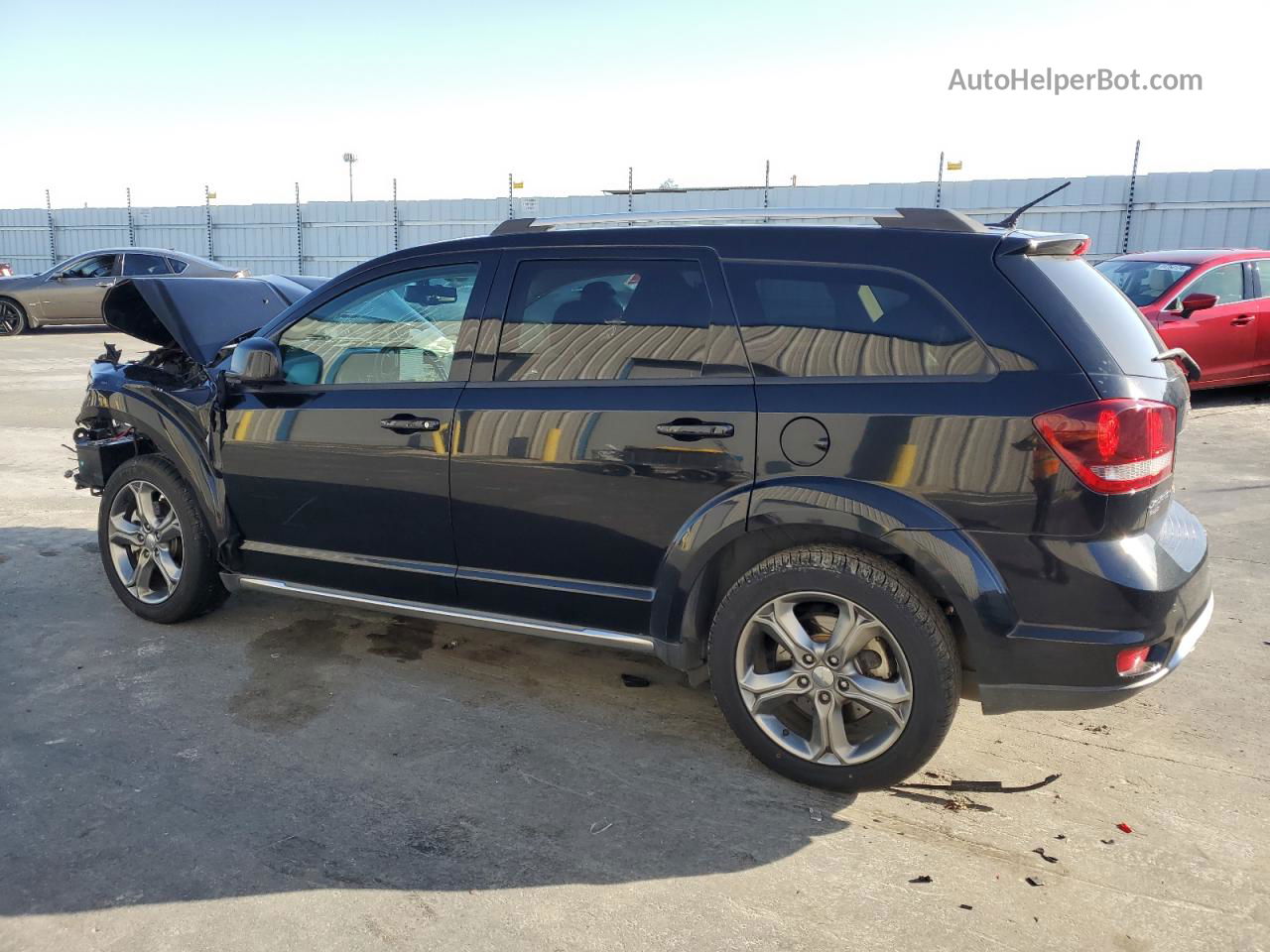 2016 Dodge Journey Crossroad Black vin: 3C4PDDGG1GT150984