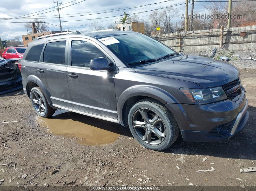 2017 Dodge Journey Crossroad Plus Awd Серый vin: 3C4PDDGG1HT545894