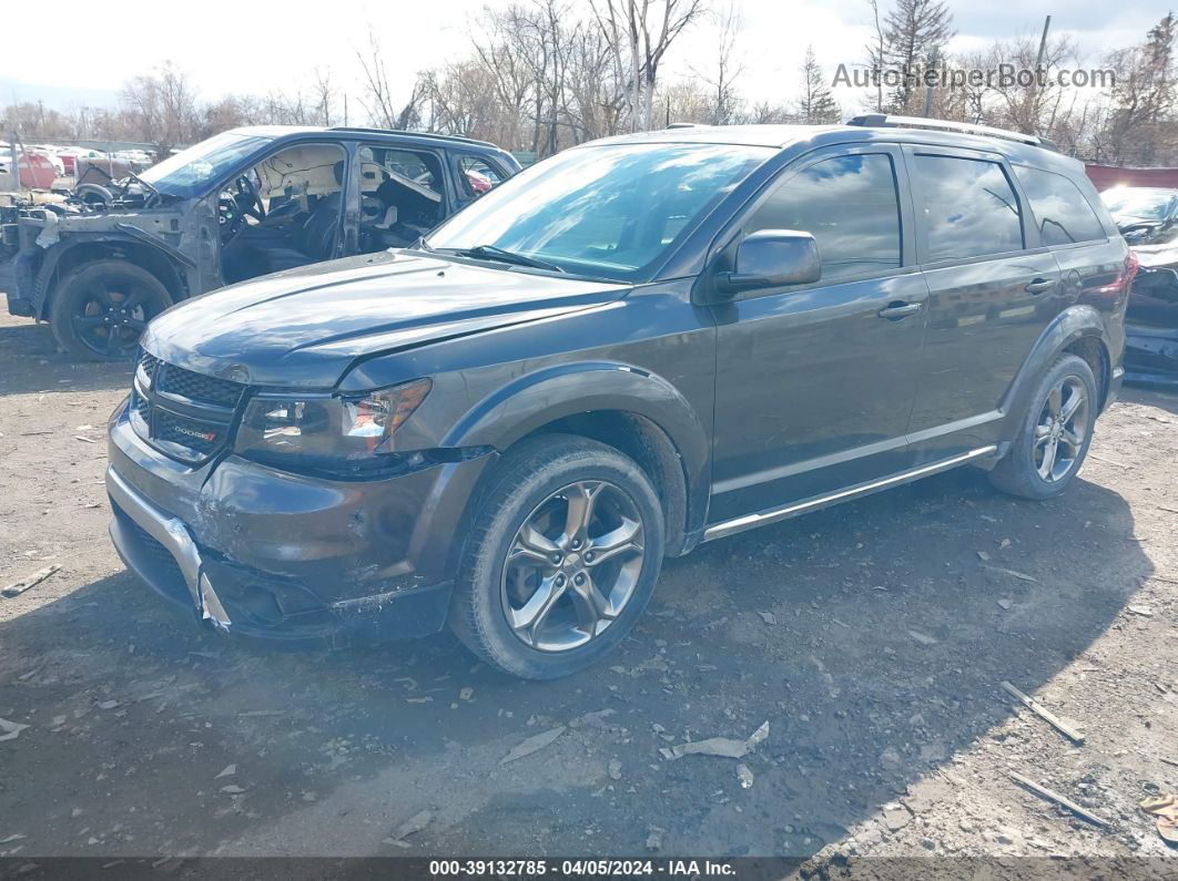 2017 Dodge Journey Crossroad Plus Awd Серый vin: 3C4PDDGG1HT545894