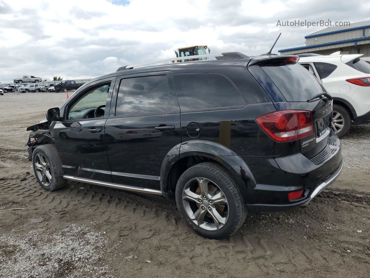 2017 Dodge Journey Crossroad Black vin: 3C4PDDGG1HT575462