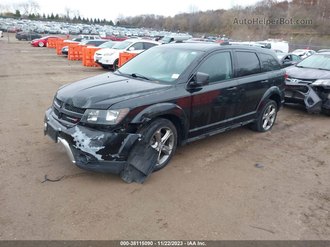 2016 Dodge Journey Crossroad Черный vin: 3C4PDDGG2GT168510