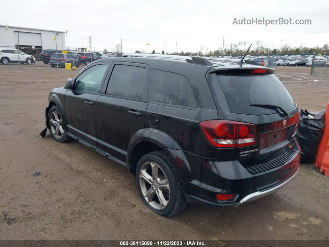 2016 Dodge Journey Crossroad Черный vin: 3C4PDDGG2GT168510