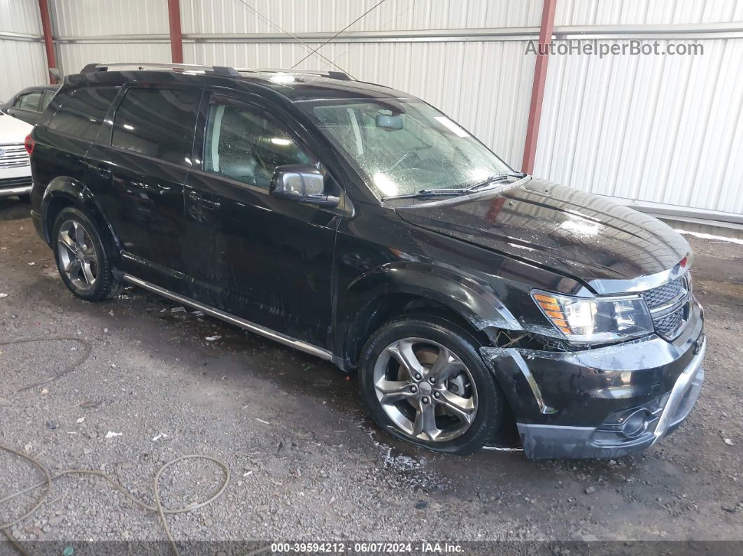 2014 Dodge Journey Crossroad Черный vin: 3C4PDDGG3ET312854