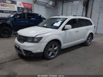 2017 Dodge Journey Crossroad Awd White vin: 3C4PDDGG3HT609045