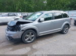 2016 Dodge Journey Crossroad Plus Серебряный vin: 3C4PDDGG4GT151529