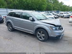 2016 Dodge Journey Crossroad Plus Серебряный vin: 3C4PDDGG4GT151529