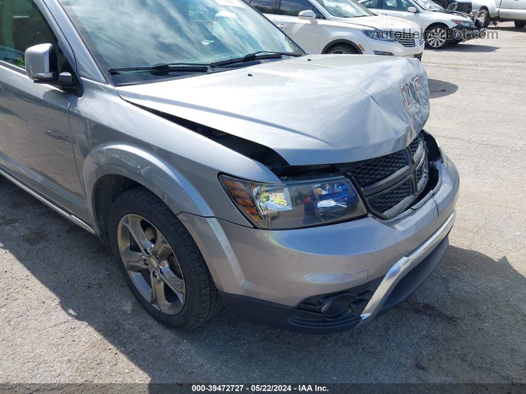 2016 Dodge Journey Crossroad Plus Silver vin: 3C4PDDGG4GT151529