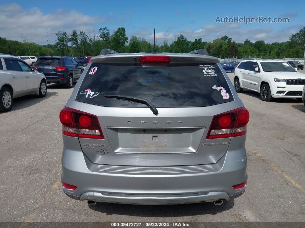 2016 Dodge Journey Crossroad Plus Silver vin: 3C4PDDGG4GT151529