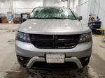 2015 Dodge Journey Crossroad Silver vin: 3C4PDDGG5FT721066