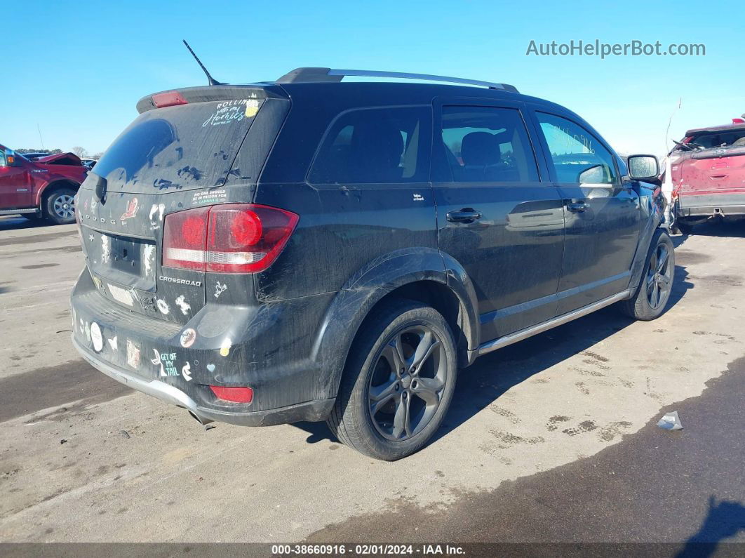 2016 Dodge Journey Crossroad Plus Black vin: 3C4PDDGG5GT108656