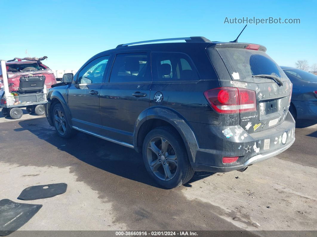 2016 Dodge Journey Crossroad Plus Black vin: 3C4PDDGG5GT108656