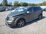 2016 Dodge Journey Crossroad Зеленый vin: 3C4PDDGG5GT200933