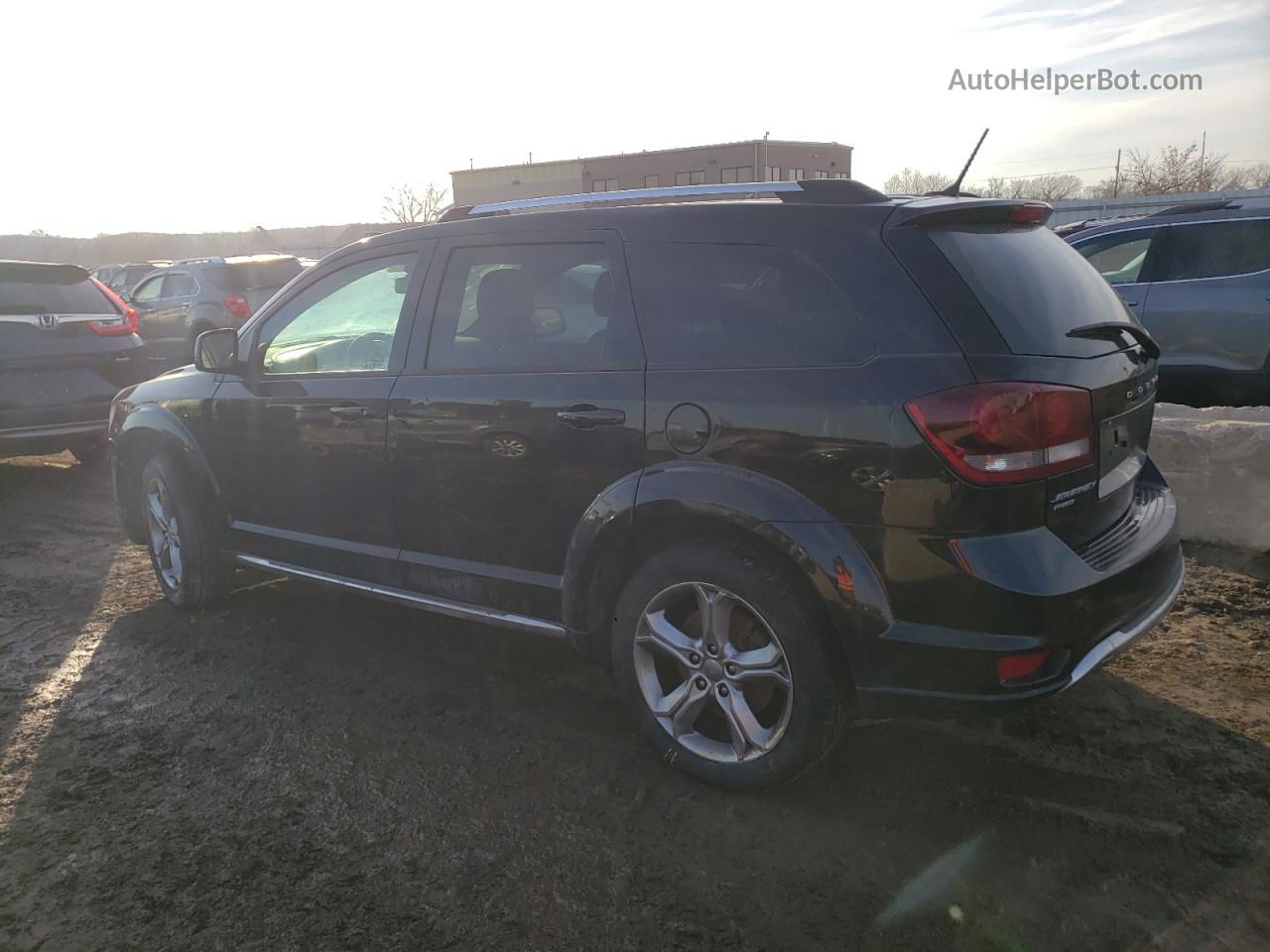 2017 Dodge Journey Crossroad Black vin: 3C4PDDGG5HT505527