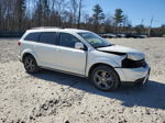 2017 Dodge Journey Crossroad Beige vin: 3C4PDDGG5HT517631