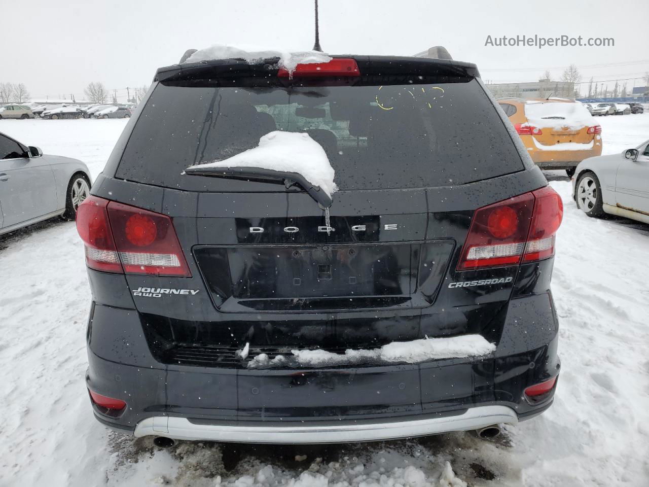 2017 Dodge Journey Crossroad Black vin: 3C4PDDGG5HT541220