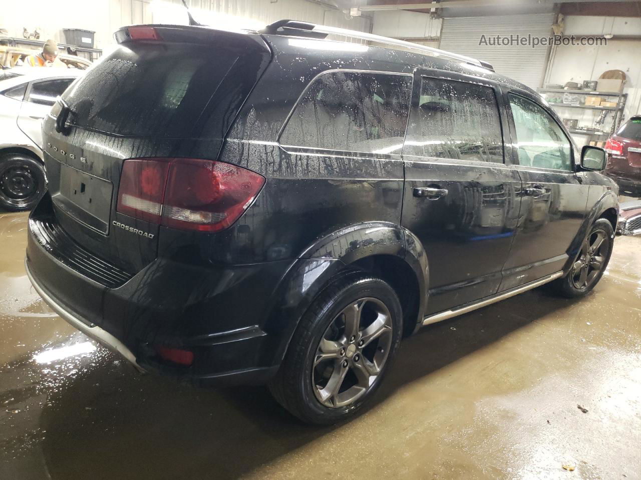 2015 Dodge Journey Crossroad Black vin: 3C4PDDGG6FT519286