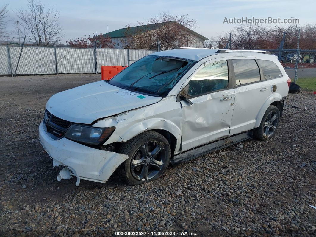 2016 Dodge Journey Crossroad Белый vin: 3C4PDDGG6GT227784