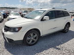 2017 Dodge Journey Crossroad White vin: 3C4PDDGG6HT565347