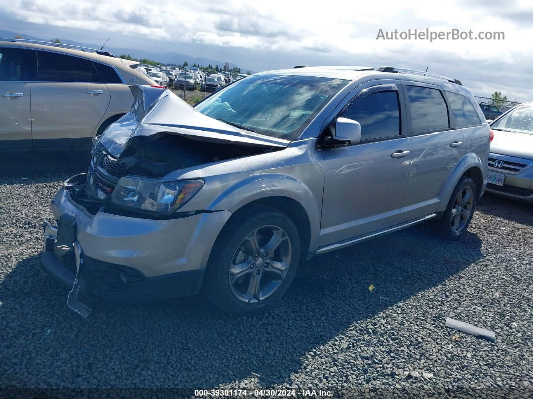 2017 Dodge Journey Crossroad Plus Awd Серебряный vin: 3C4PDDGG6HT616510