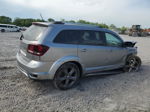 2017 Dodge Journey Crossroad Silver vin: 3C4PDDGG7HT540442