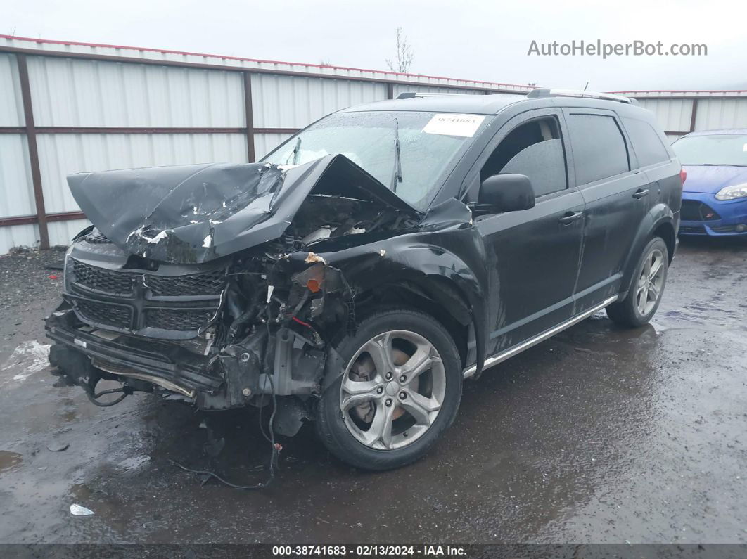 2017 Dodge Journey Crossroad Black vin: 3C4PDDGG7HT623126