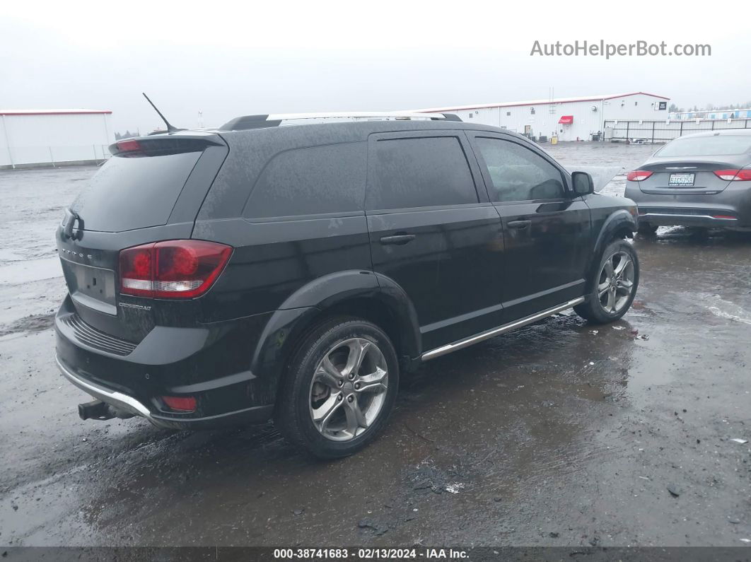 2017 Dodge Journey Crossroad Черный vin: 3C4PDDGG7HT623126