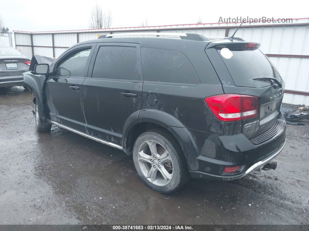 2017 Dodge Journey Crossroad Черный vin: 3C4PDDGG7HT623126