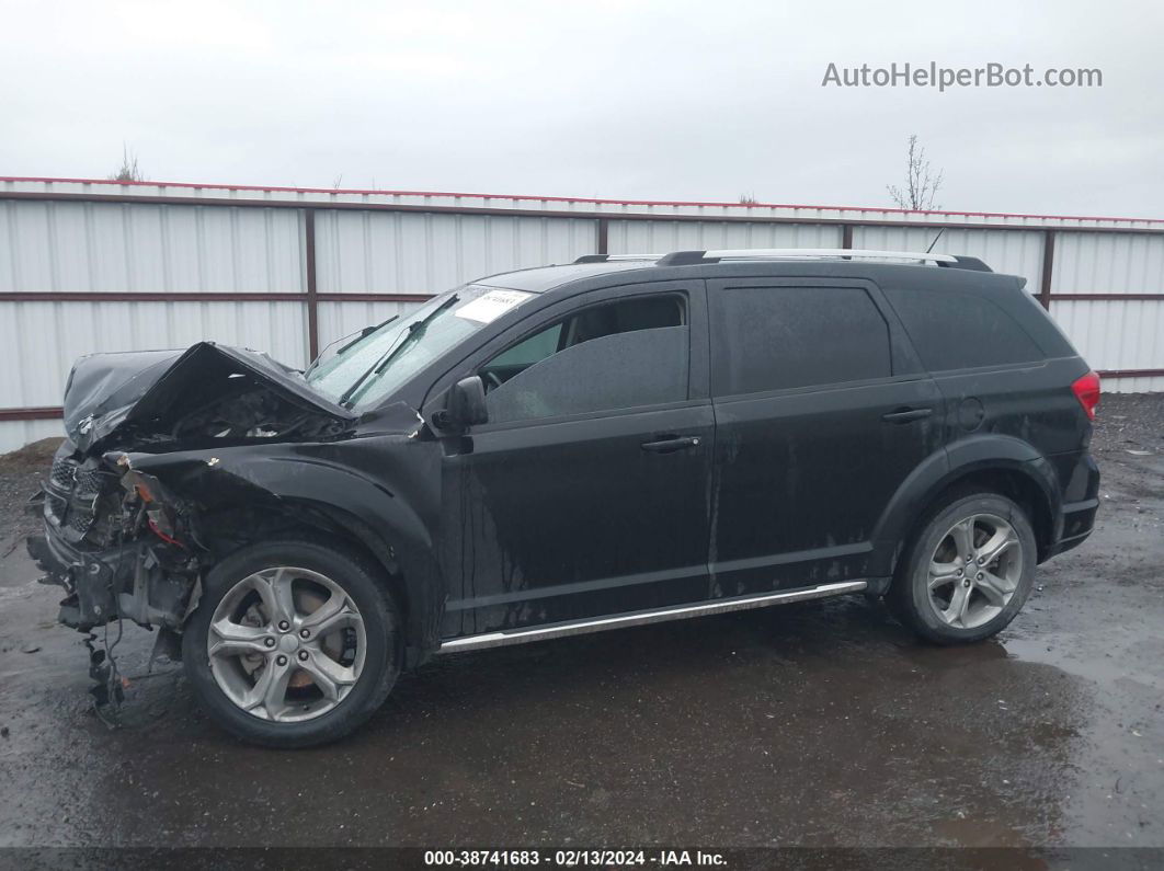 2017 Dodge Journey Crossroad Черный vin: 3C4PDDGG7HT623126